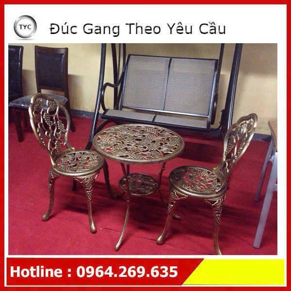 Ghế Gang Đúc Nghệ Thuật