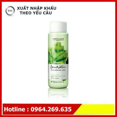 Love Nature Cleansing Gel Aloe Vera