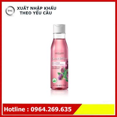 Love Nature Shampoo for Dandruff Control Tea Tree Oil & Burdock