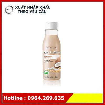 Love Nature Shampoo for Dry Hair Wheat & Coconut Oil