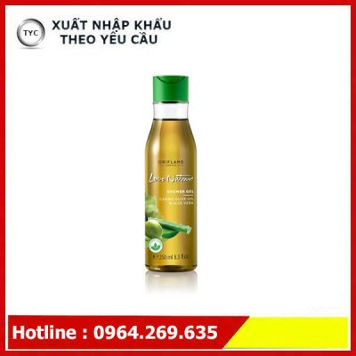 Love Nature Shower Gel Caring Olive Oil & Aloe Vera