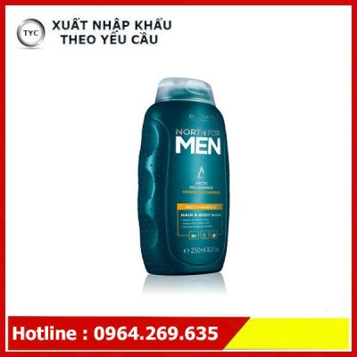 North for Men Recharge Hair & Body Wash