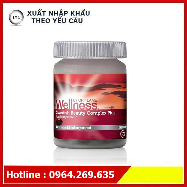 Thực phẩm bảo vệ sức khỏe Swedish Beauty Complex Plus