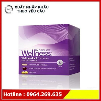 Thực phẩm bảo vệ sức khỏe WellnessPack woman