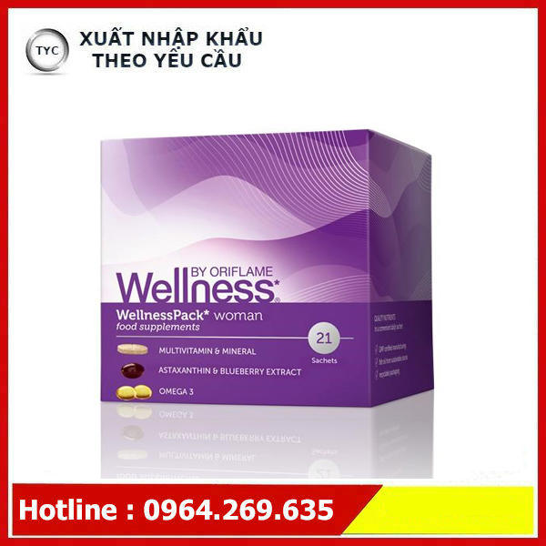 Thực phẩm bảo vệ sức khỏe WellnessPack woman