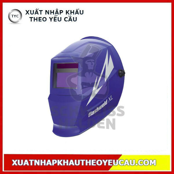 Automatikhelm SINO flashweld XLI blau