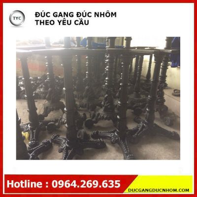 Chân bàn gang