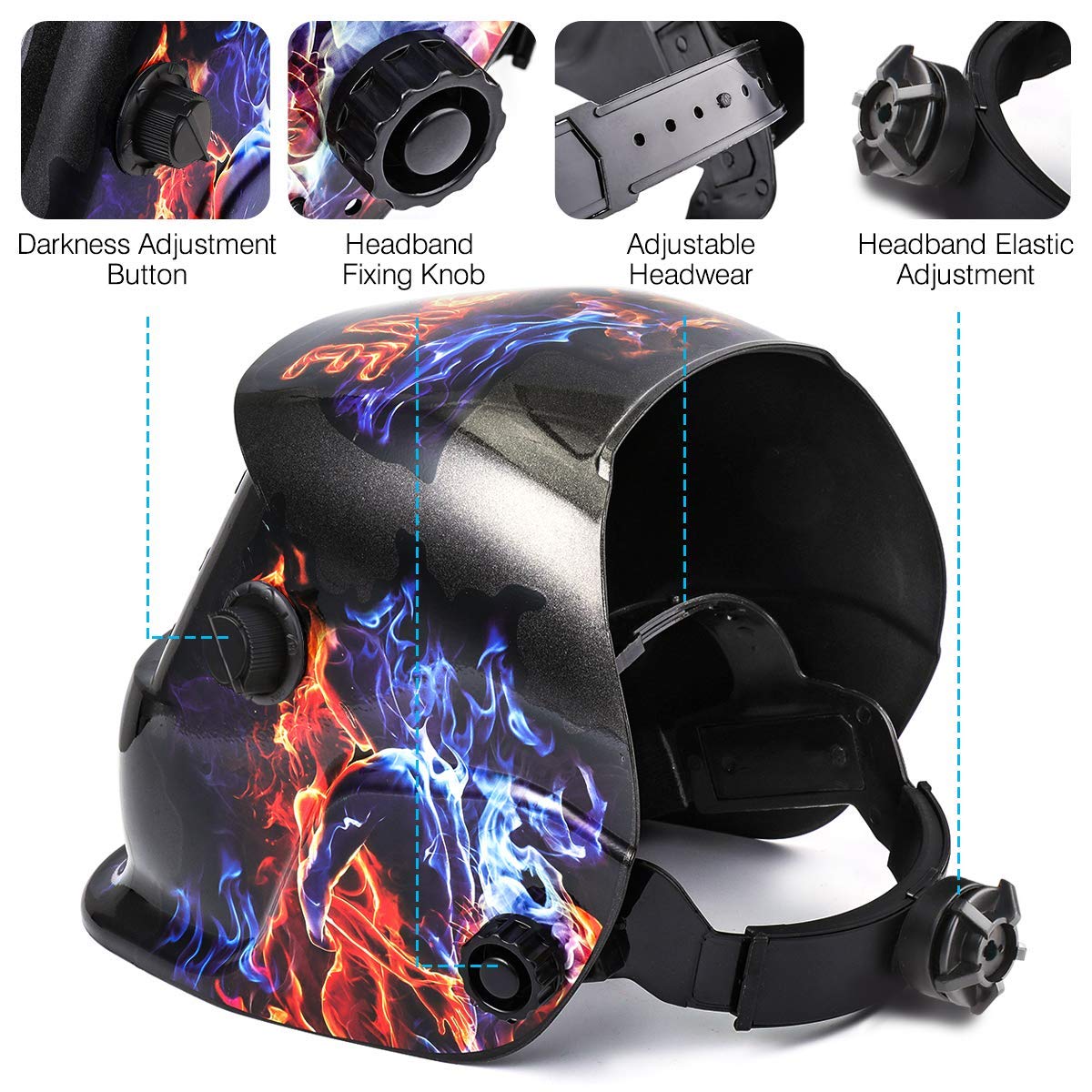 Mặt nạ hàn điện tử. Hàng đức nhập khẩu2