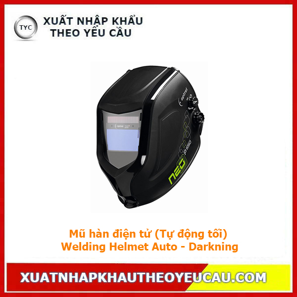 mũ hàn điện tử welding helmet auto - darkning
