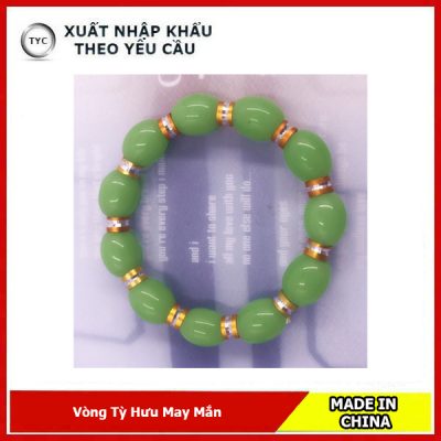 Vòng thời trang màu xanh lá cây