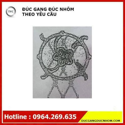 Bông gang hoa văn gang mẫu 177