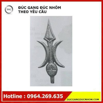 Bông gang hoa văn gang mẫu 18