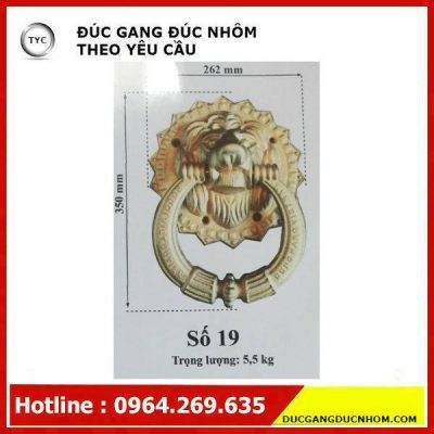 Bông gang hoa văn gang mẫu 183
