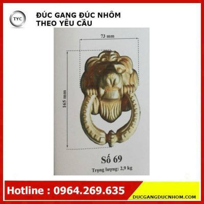 Bông gang hoa văn gang mẫu 187