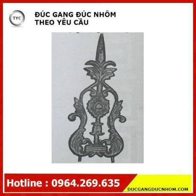 Bông gang hoa văn gang mẫu 19