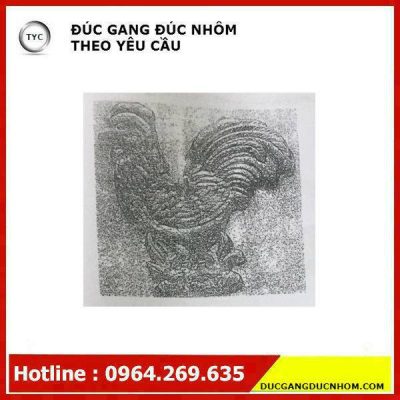 Bông gang hoa văn gang mẫu 21