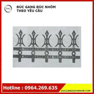 Bông gang hoa văn gang mẫu 24