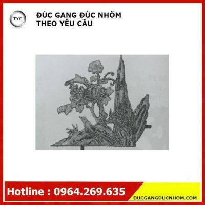 Bông gang hoa văn gang mẫu 25
