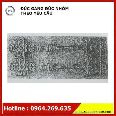 Bông gang hoa văn gang mẫu 29