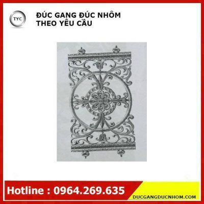Bông gang hoa văn gang mẫu 32
