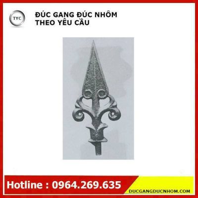 Bông gang hoa văn gang mẫu 39