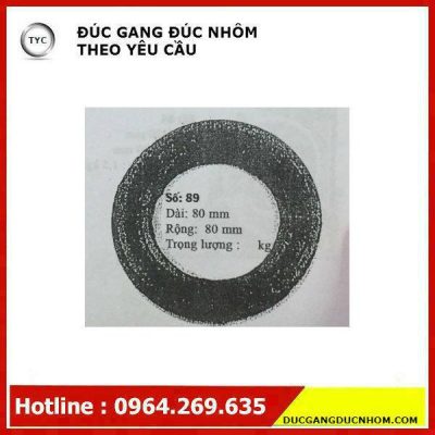 Bông gang hoa văn gang mẫu 42