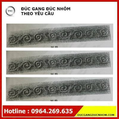 Bông gang hoa văn gang mẫu 50