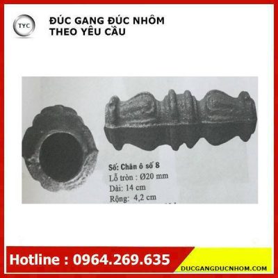 Bông gang hoa văn gang mẫu 60