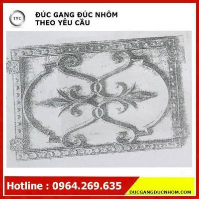 Bông gang hoa văn gang mẫu 65