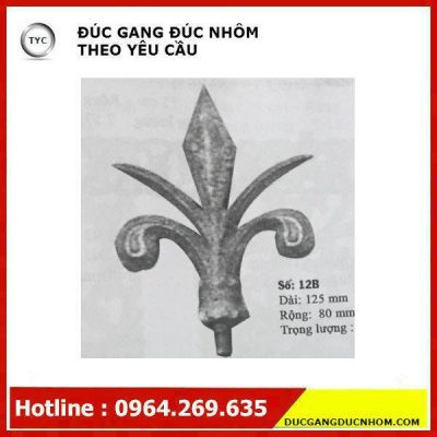 Bông gang hoa văn gang mẫu 77