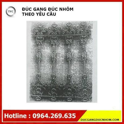 Bông gang hoa văn gang mẫu 80