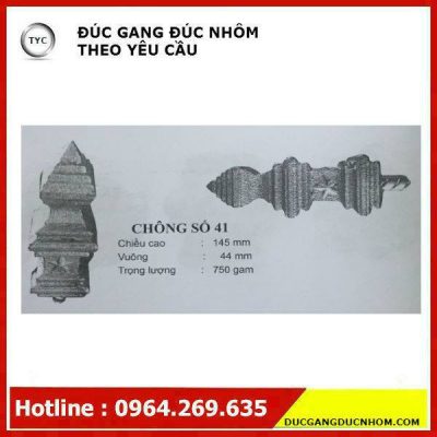 Bông gang hoa văn gang mẫu 82
