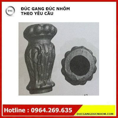 Bông gang hoa văn gang mẫu 86