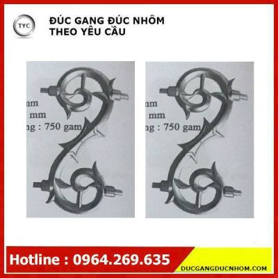Bông gang hoa văn gang mẫu 88
