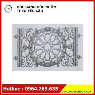 Bông gang hoa văn gang mẫu 9