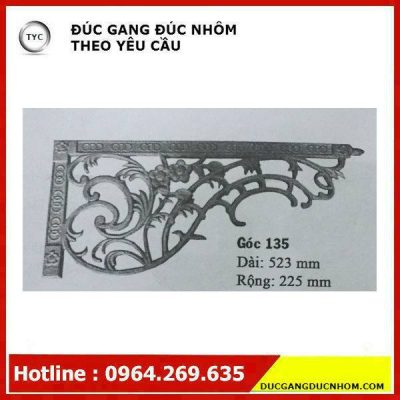 Bông gang hoa văn gang mẫu 91