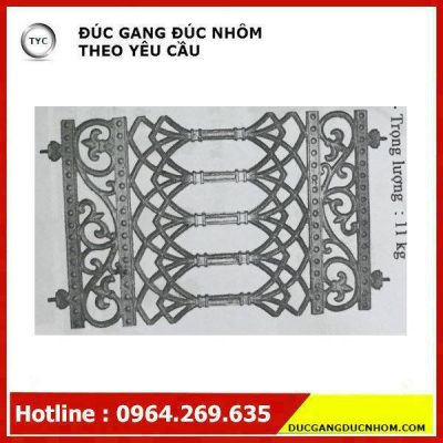 Bông gang hoa văn gang mẫu 96
