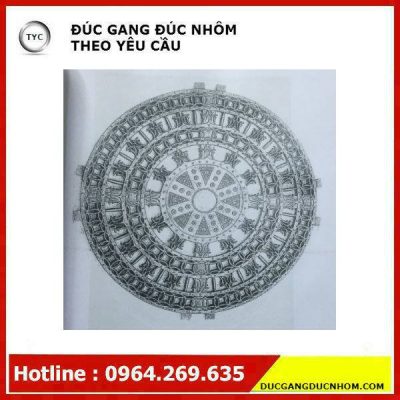 Bông gang hoa văn gang mẫu 97