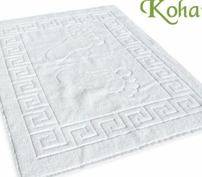 Thảm chân dệt logo