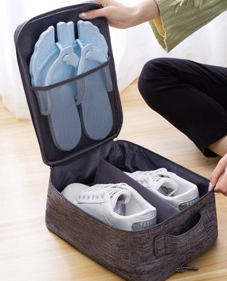 Fatih du lịch giày lưu trữ túi nữ sneakers hoàn thiện túi công suất lớn túi túi du lịch ngoài trời túi lưu trữ