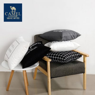 Lạc đà nhà dệt sofa gối gối phòng khách bông in gối da đệm