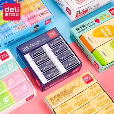 Công cụ xóa hiệu quả xóa sạch mà không để lại dấu hiệu sáng tạo phim hoạt hình dễ thương đồ dùng học tập của trẻ em như da lau 4b nghệ thuật tẩy cao su tẩy da văn phòng phẩm cung cấp cao su đặc biệt