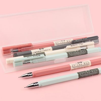 Chenguang bút mực tuyệt vời bút thử nghiệm sinh viên đặc biệt bút carbon đen nước chữ ký refill 0,5mm kim đầy đủ Hàn Quốc nhỏ bóng tươi bút nữ văn phòng phẩm dễ thương sáng tạo