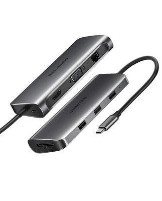 Green Link type-c docking trạm mở rộng usb-c sang hdmi vga Cáp dữ liệu điện thoại di động Huawei Bộ chuyển đổi phụ kiện máy tính xách tay Apple Bộ chuyển đổi Macbook pro cho