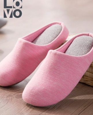 LOVO nhà dệt mềm đế mềm câm dép nam nữ mùa xuân và nhà mùa thu trong nhà mùa hè nhà ấm đôi giày nhà