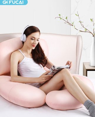 Bà bầu gối eo bên ngủ gối ngủ bên gối bà bầu tạo tác đa chức năng mang thai nâng bụng ngủ hình chữ u