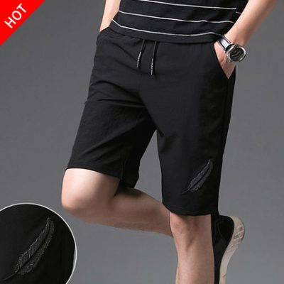Thể thao mùa hè và quần short giải trí nam phiên bản Hàn Quốc của xu hướng năm điểm quần lửng ống rộng phần mỏng trong dụng cụ quần