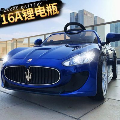 Xe điện cho trẻ em xe bốn bánh Xe đồ chơi trẻ em có thể ngồi người điều khiển từ xa xe bé trai và bé gái xe đẩy em bé 4 bánh