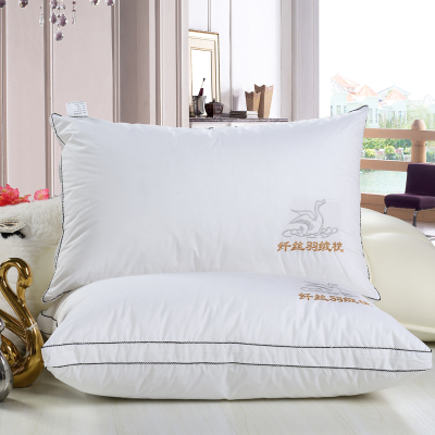 Lotus nhà dệt có thể giặt lông nhung nhung gối mềm gối lõi đơn 48 * 74cm thoải mái khách sạn