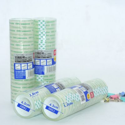 Deli Văn phòng phẩm Scotch Băng nhỏ Băng 1,2cm Sinh viên Xé băng 1,8cm Thu hẹp dải mạnh